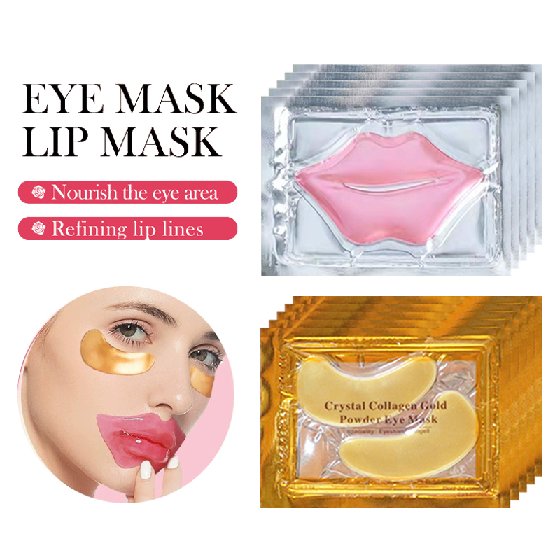 Collagen Eye Patch - 10/20pcs 골든 크리스탈 콜라겐 아이 마스크