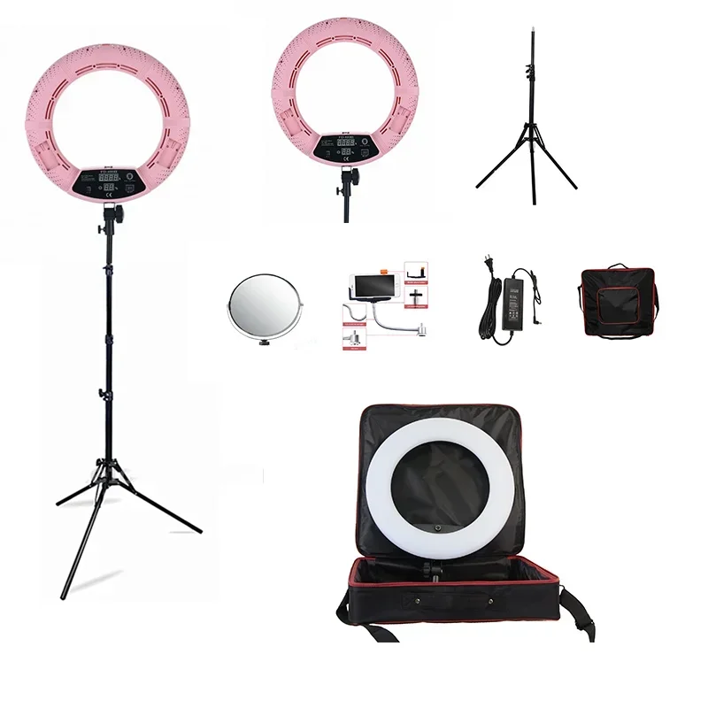 Beauty Makeup Studio - 2026 이도블로 96W 링 라이트 FD-480