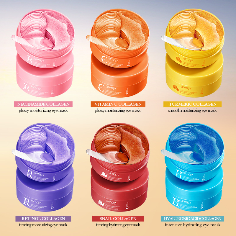 Collagen Eye Patch - 콜라겐 보습 아이 마스크 80개입 1박스,