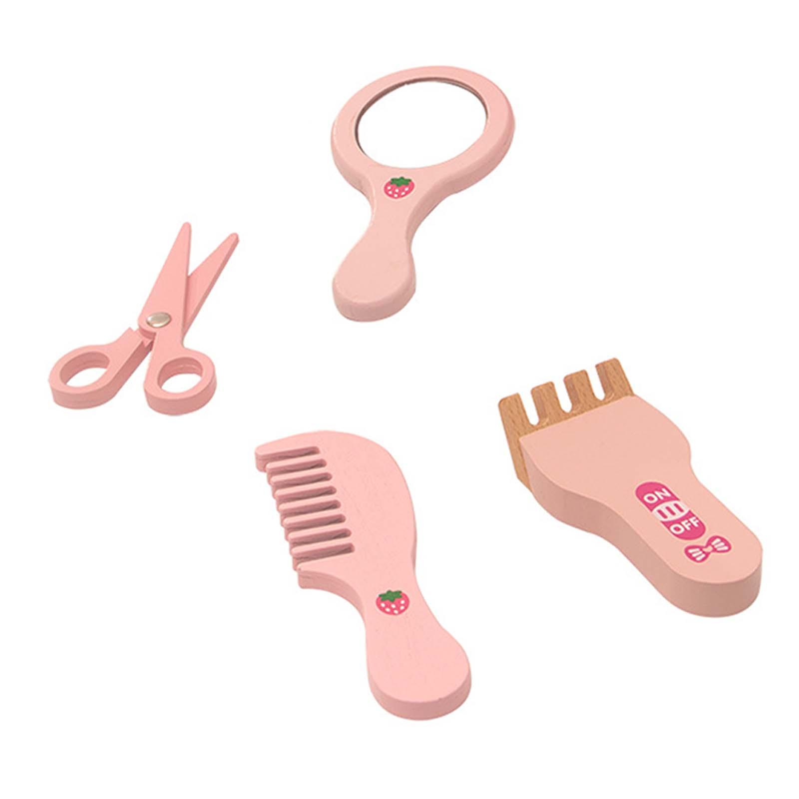 Beauty Makeup Kit For Girls - 나무 화장품 장난감 세트 어린 소녀들을