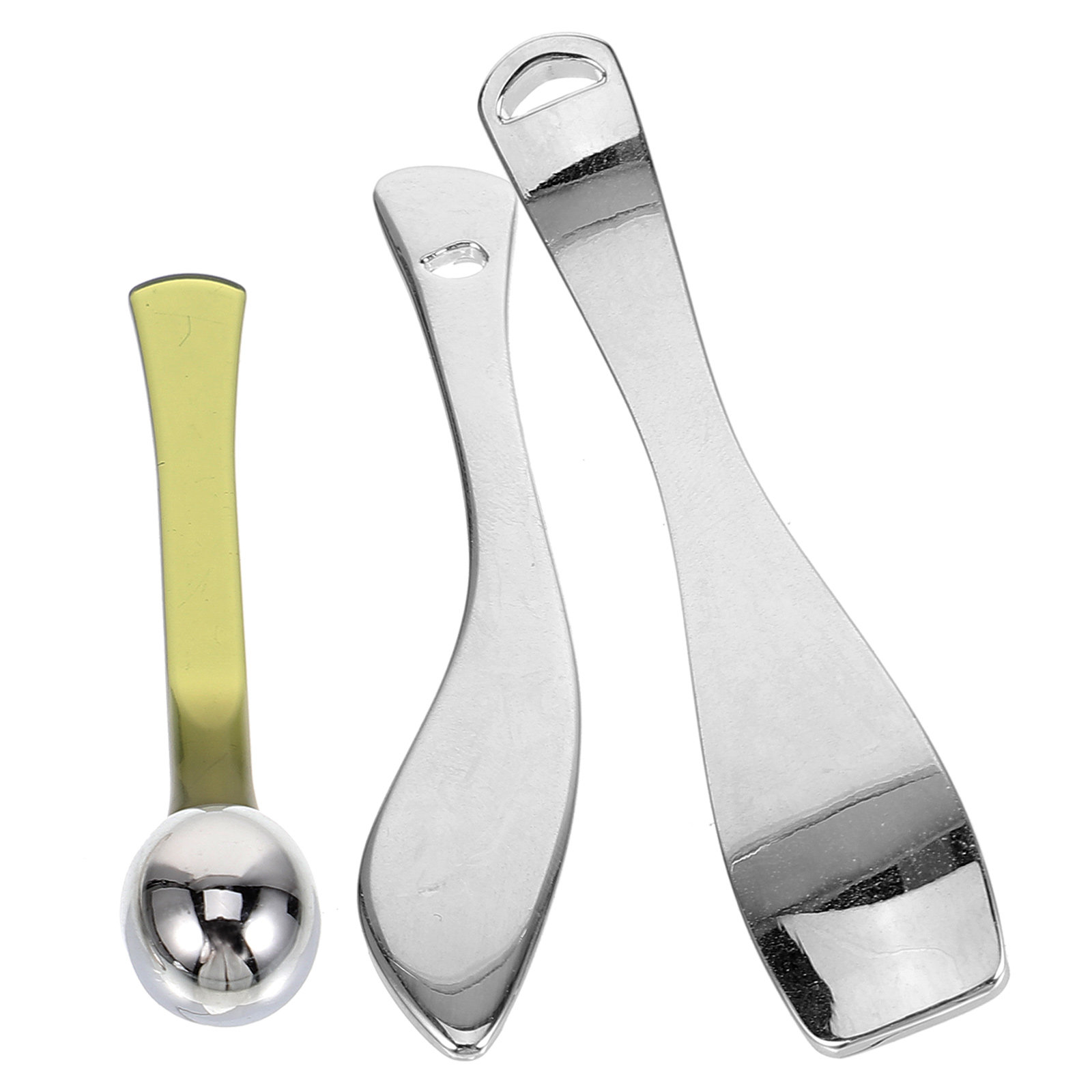 Beauty Makeup Tool - 3개입 메이크업 스파튤라 스푼 아이크림 마사지