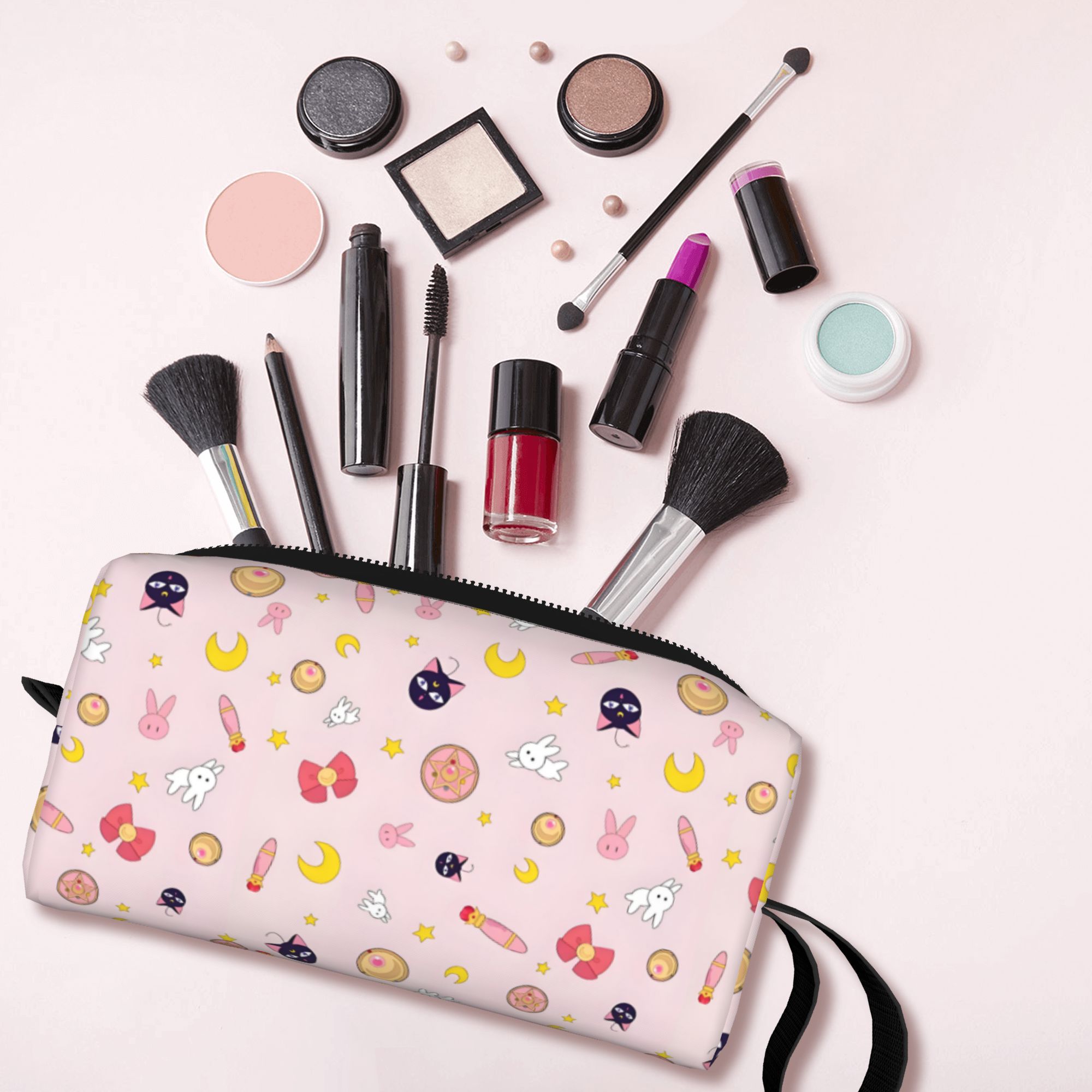 Beauty Makeup Kit For Girls - 여행용 S-세일러문 세면도구 가방 귀여운 소녀