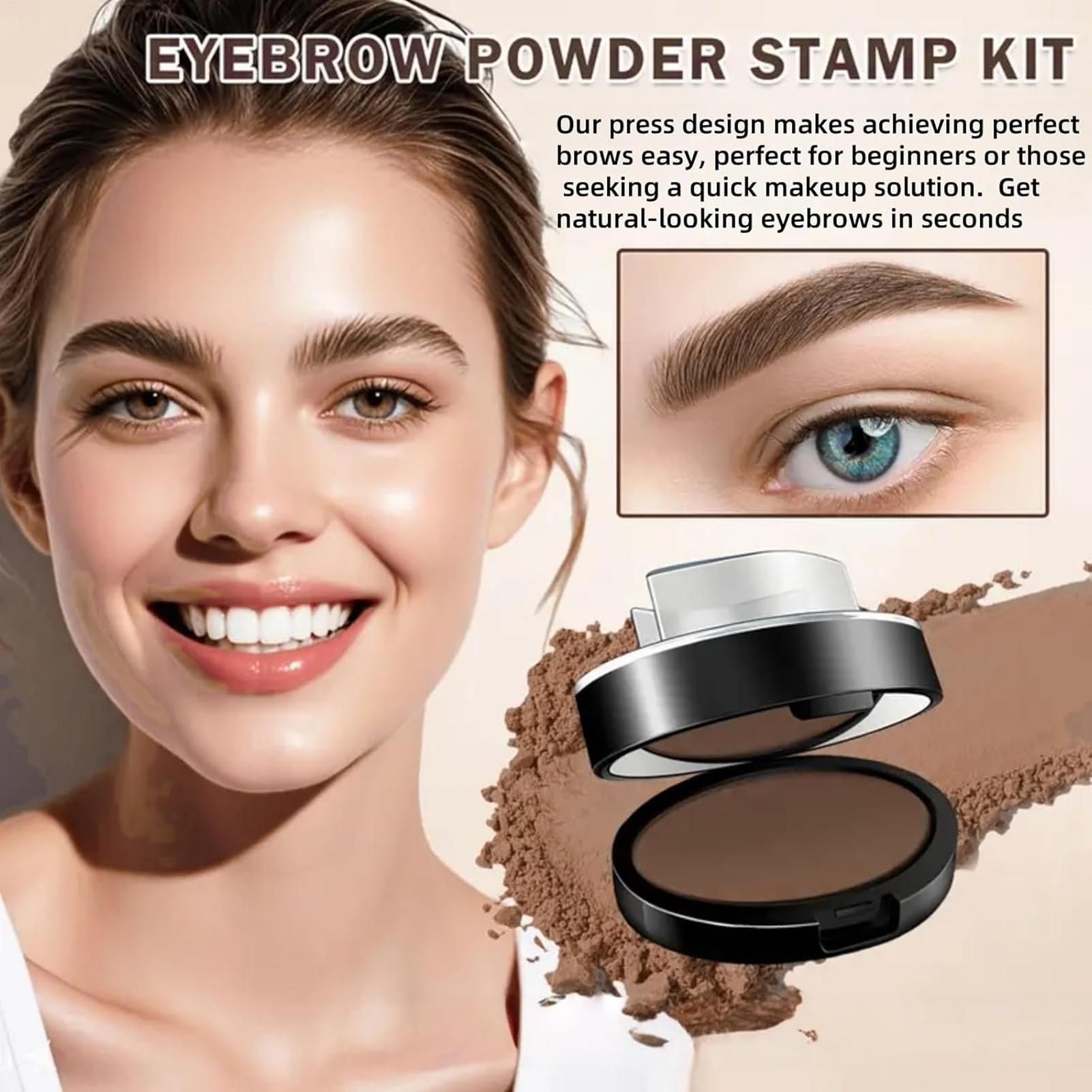 Beauty Makeup Kit For Girls - 브로우 스탬프 키트 방수 눈썹 메이크업