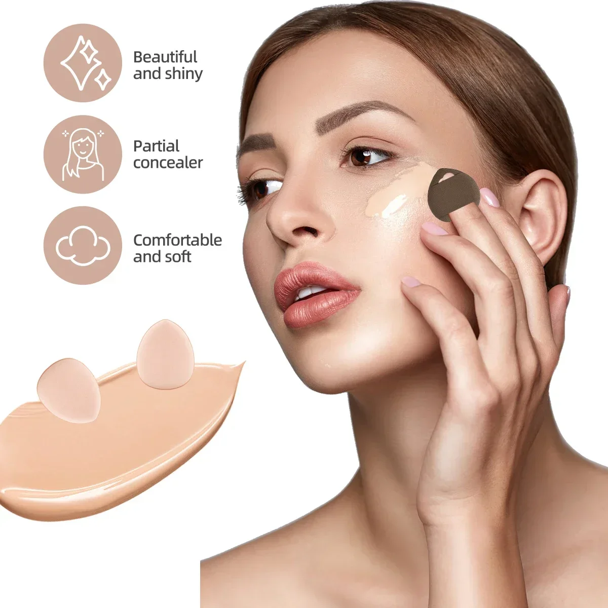 20/40개 메이크업 브러쉬 및 스펀지 세트, 브라운  - Beauty Makeup Gift Sets 리뷰 및 가격