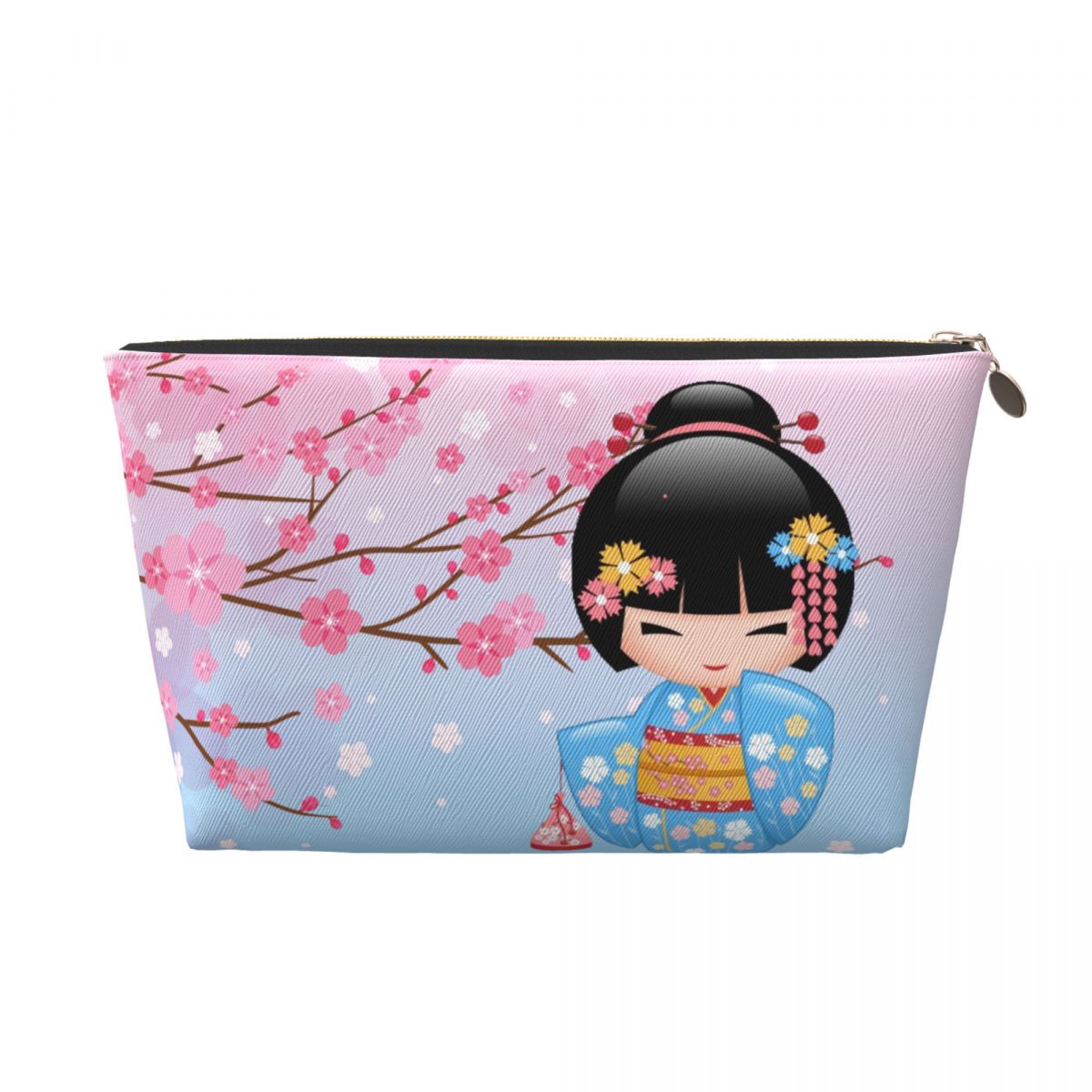 맞춤형 여행 코케시 인형 세면 가방, 일본 기모노 게이 - Beauty Makeup Kit For Girls 리뷰 및 가격