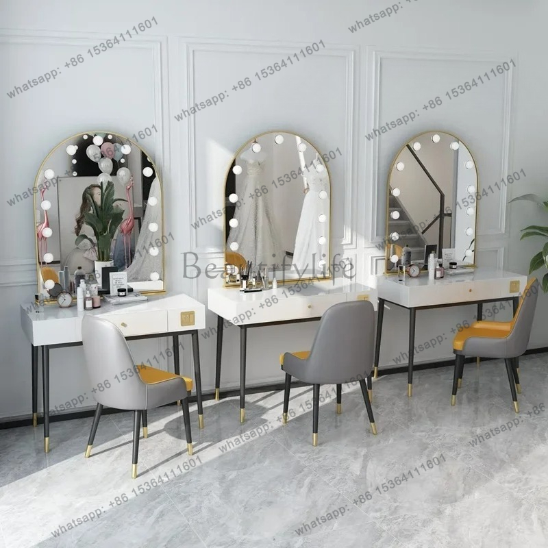 심플 램프 거울 화장대, 웨딩 촬영 전문 화장대, 뷰티 - Beauty Makeup Studio 리뷰 및 가격