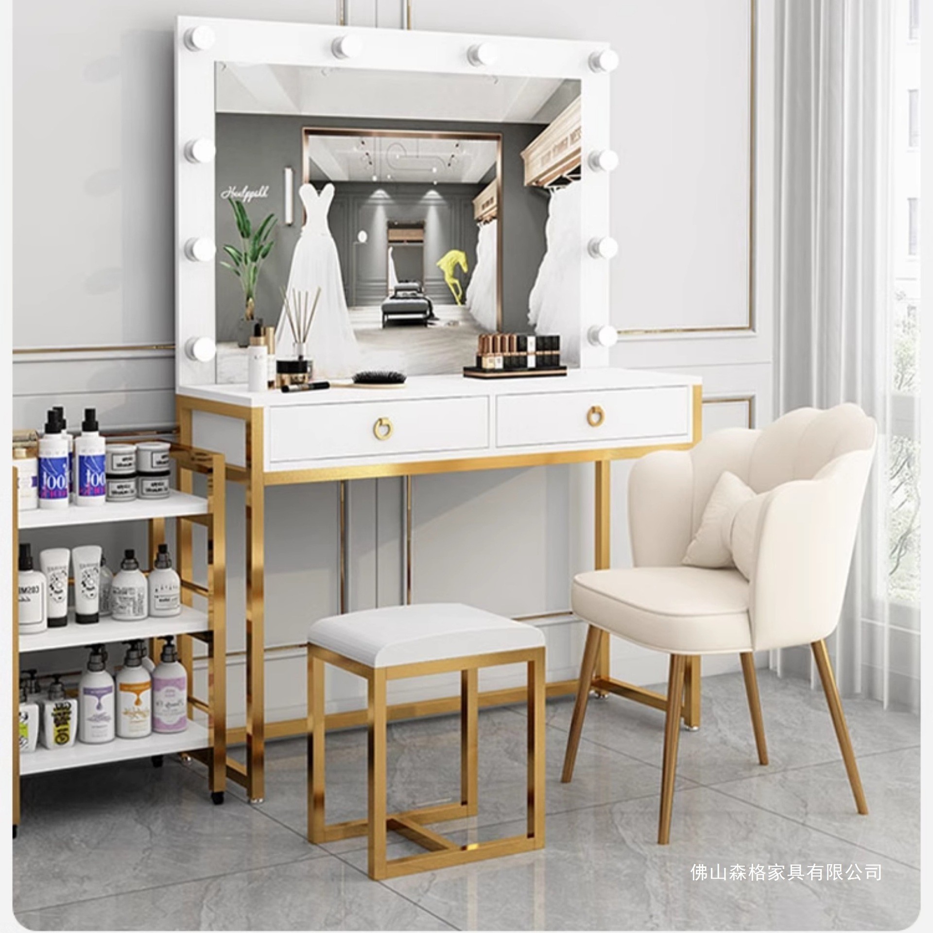스튜디오 화장대 램프 거울 일체형 교육용 학교 메이크업 - Beauty Makeup Studio 리뷰 및 가격