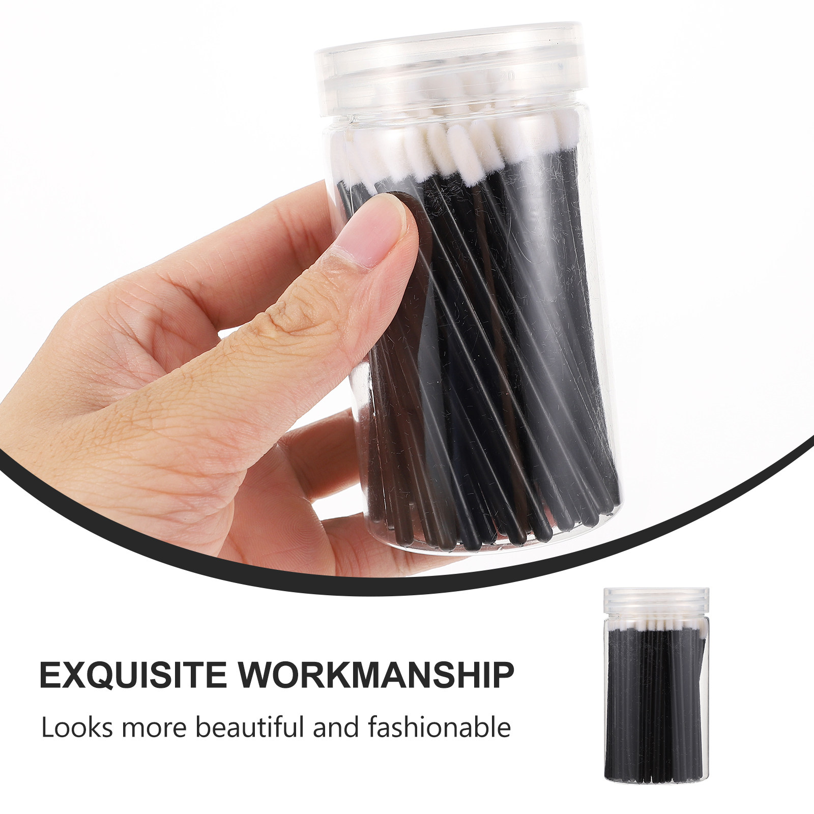 100Pcs 립 브러쉬 메이크업 도구 정확한 립 컬러  - Beauty Makeup Tool 리뷰 및 가격