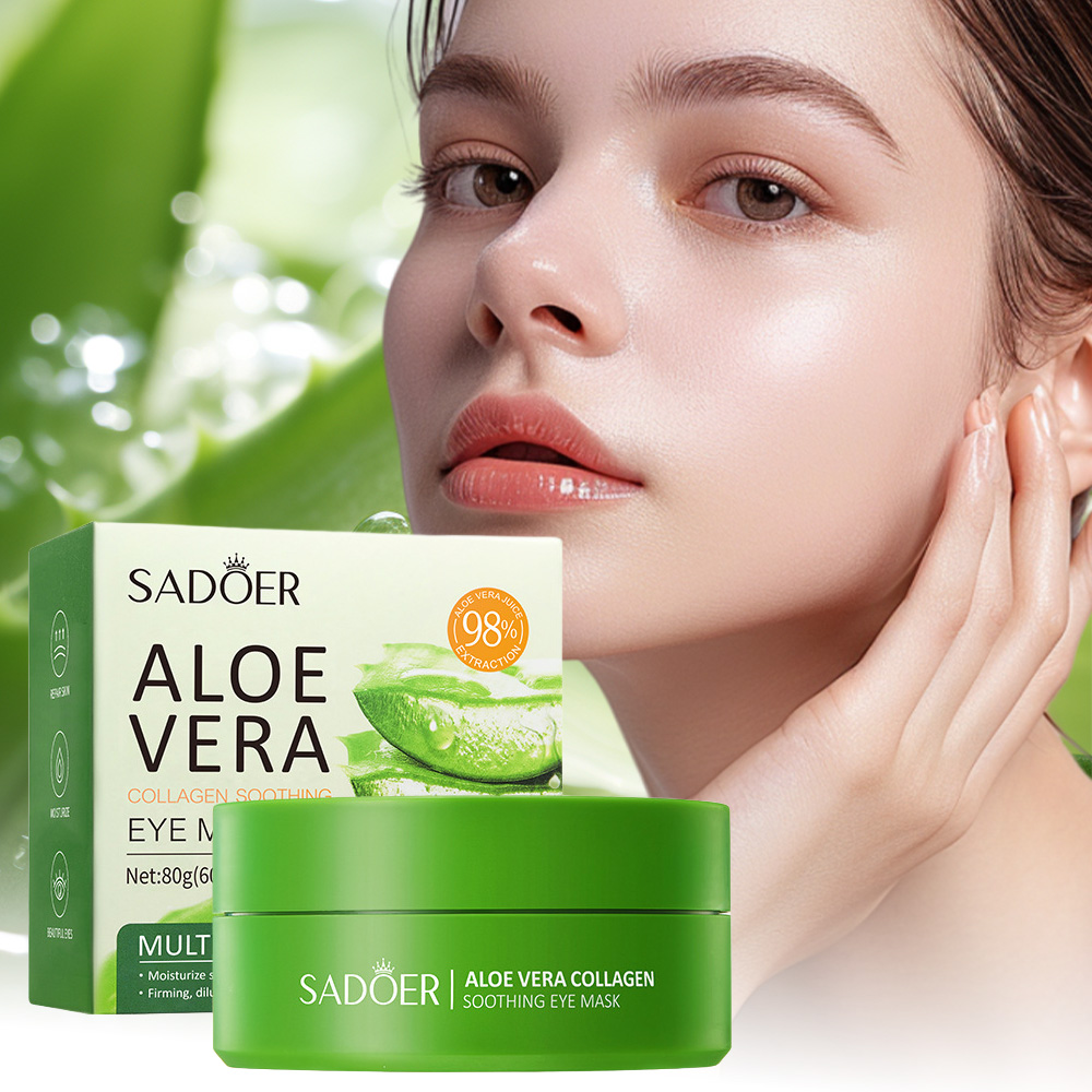사도어 알로에 베라 콜라겐 수딩 아이 마스크 60매,  - Collagen Eye Patch 리뷰 및 가격