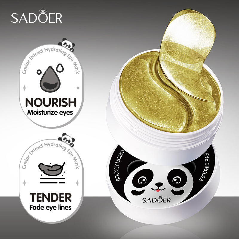 60pcs SADOER 크리스탈 콜라겐 아이 마스크 안 - Collagen Eye Patch 리뷰 및 가격