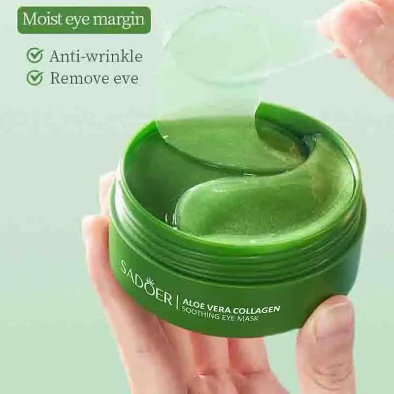 알로에 베라 콜라겐 아이 마스크, 다크 서클 방지 눈  - Collagen Eye Patch 리뷰 및 가격