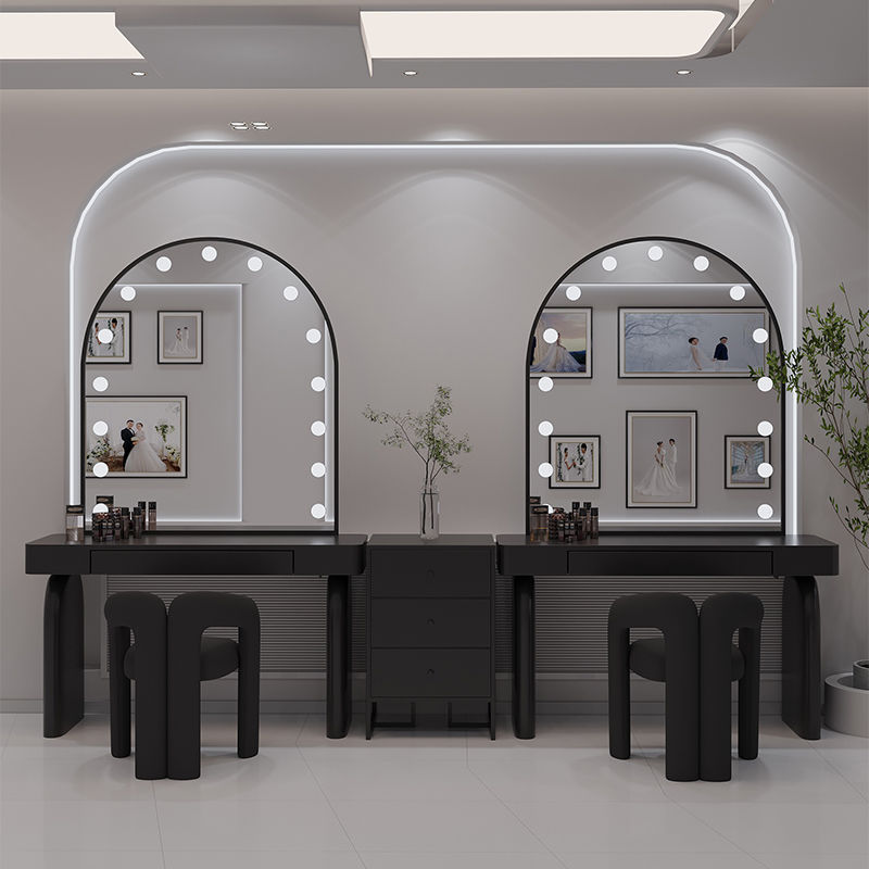 램프가 있는 화장대 메이크업 아티스트 메이크업 테이블  - Beauty Makeup Studio 리뷰 및 가격