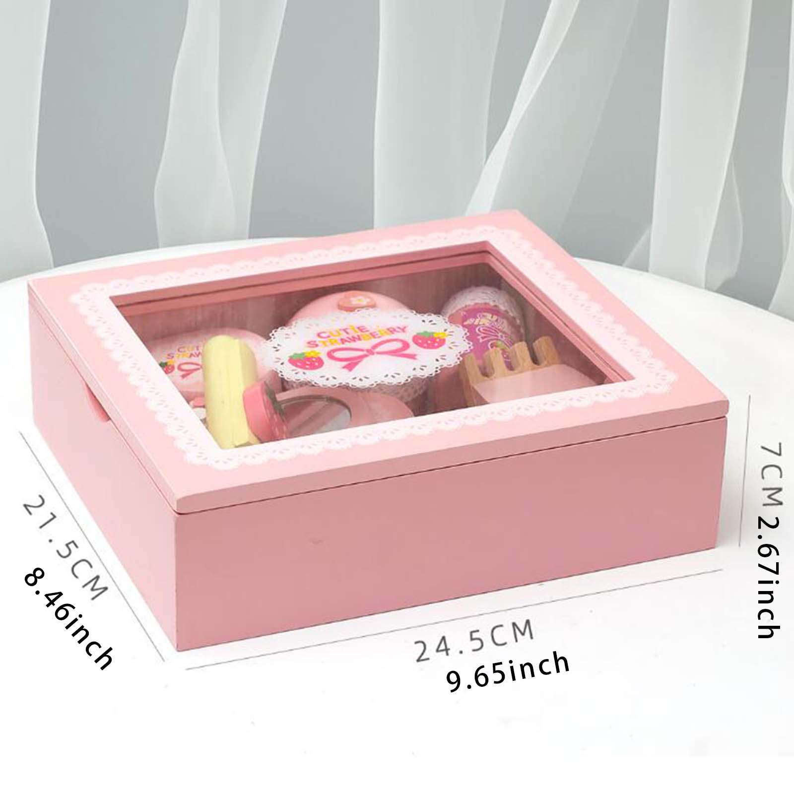 나무 화장품 장난감 세트 어린 소녀들을 위한 미세 운동 - Beauty Makeup Kit For Girls 리뷰 및 가격