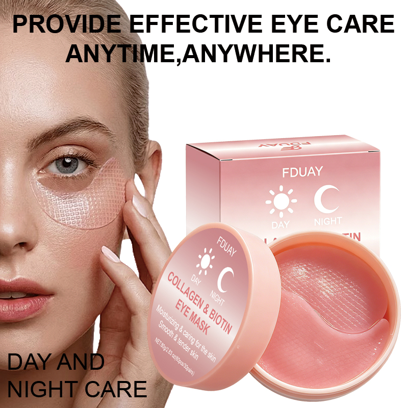 FDUAY 비오틴 콜라겐 듀얼 이펙트 아이 패치 30쌍 - Collagen Eye Patch 리뷰 및 가격