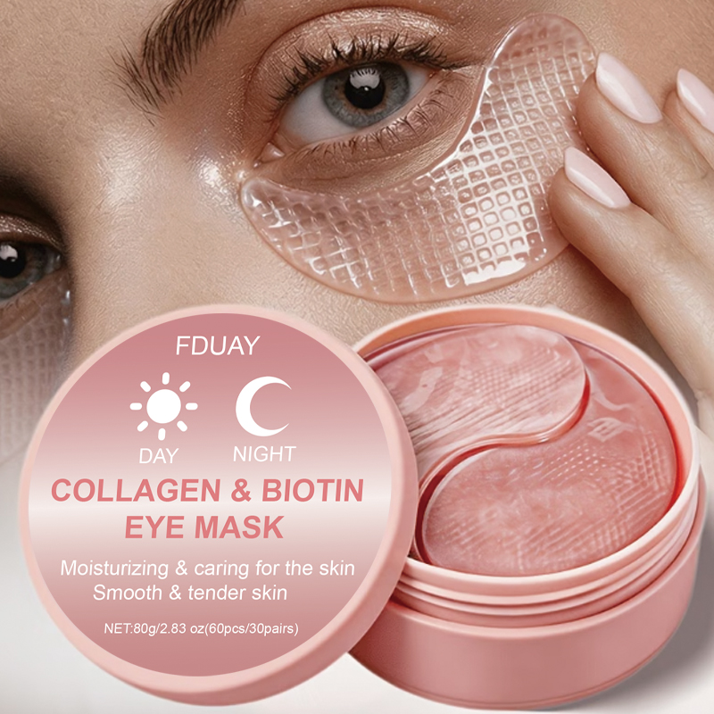 FDUAY 비오틴 콜라겐 듀얼 이펙트 아이 패치 30쌍 - Collagen Eye Patch 리뷰 및 가격