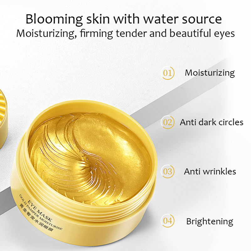 60 개/상자 BIOAQUA 콜라겐 아이 마스크 모이스 - Collagen Eye Patch 리뷰 및 가격