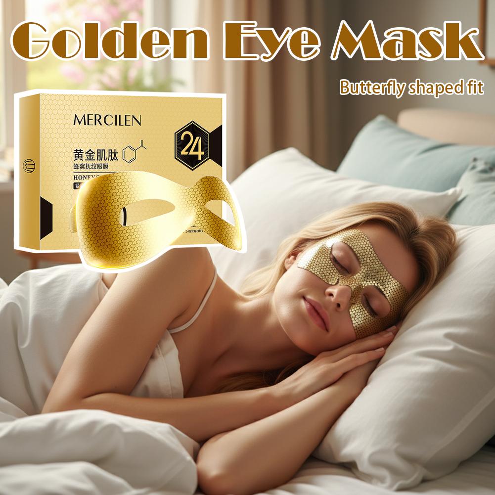 5PCS 골든 펩타이드 콜라겐 아이 마스크 모이스춰 라 - Collagen Eye Patch 리뷰 및 가격