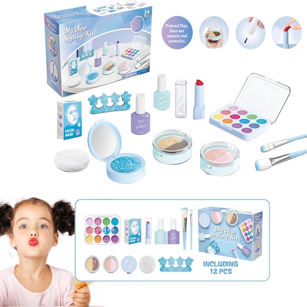 뷰티 살롱 놀이 세트 화장품 키트 3-5세 여아용 화장 - Beauty Makeup Kit For Girls 리뷰 및 가격